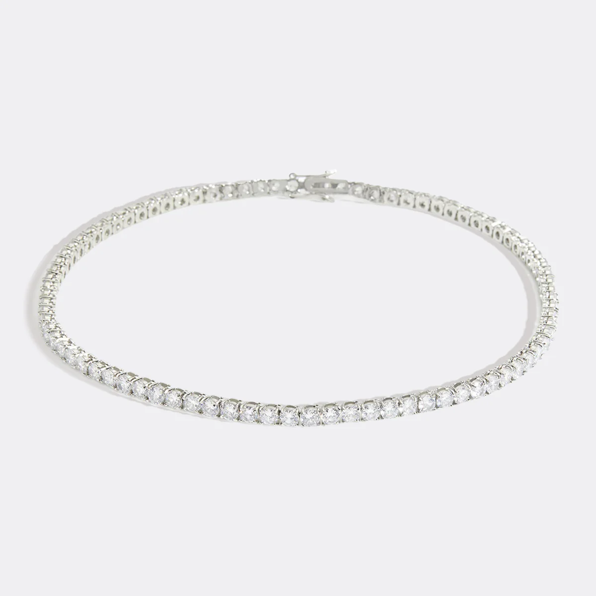 3mm Tennis Necklace - Image 10