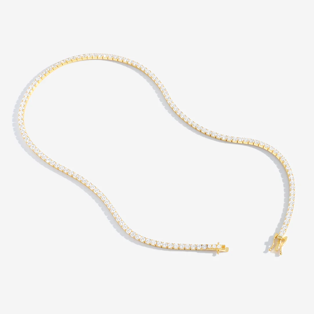 3mm Tennis Necklace - Image 19