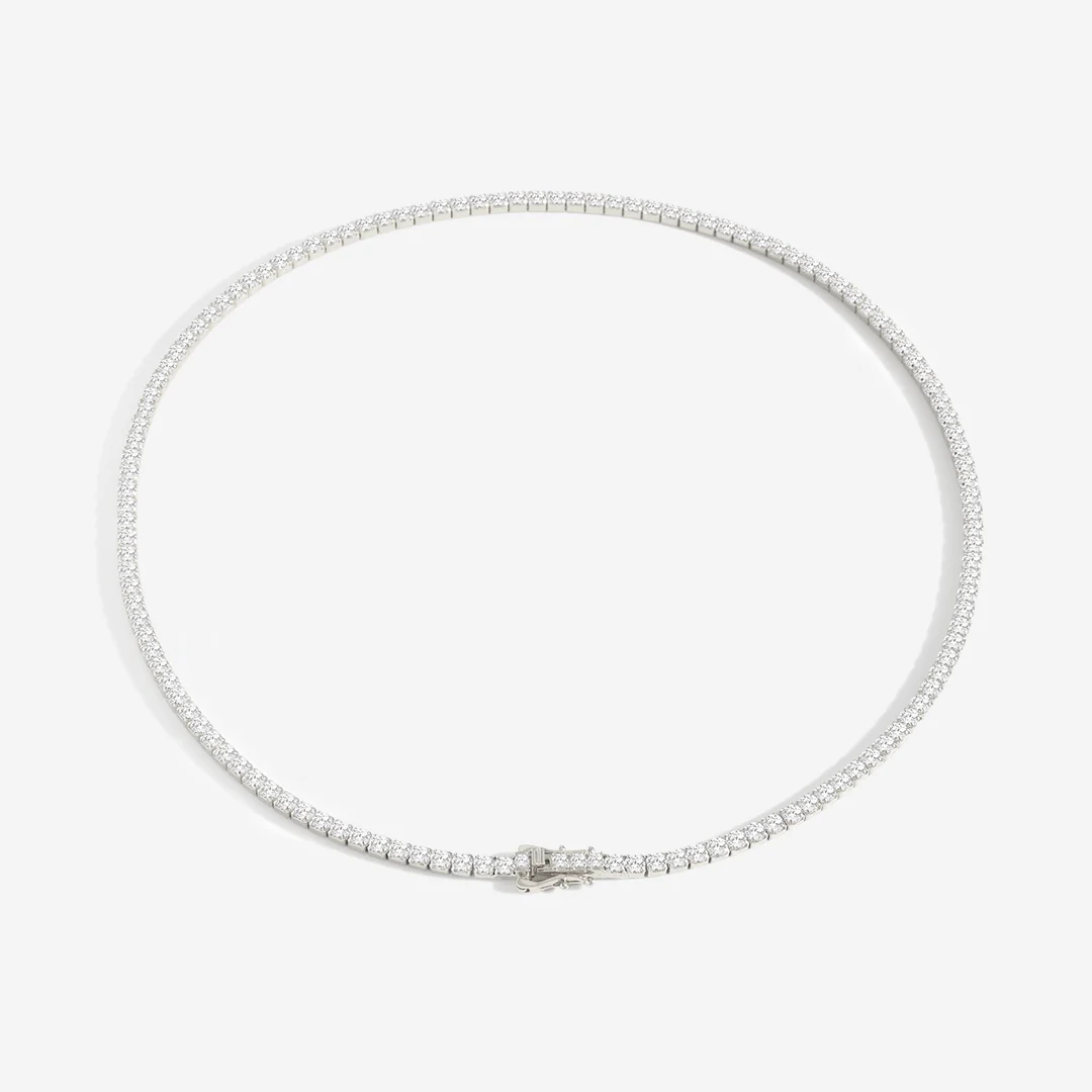 3mm Tennis Necklace - Image 26