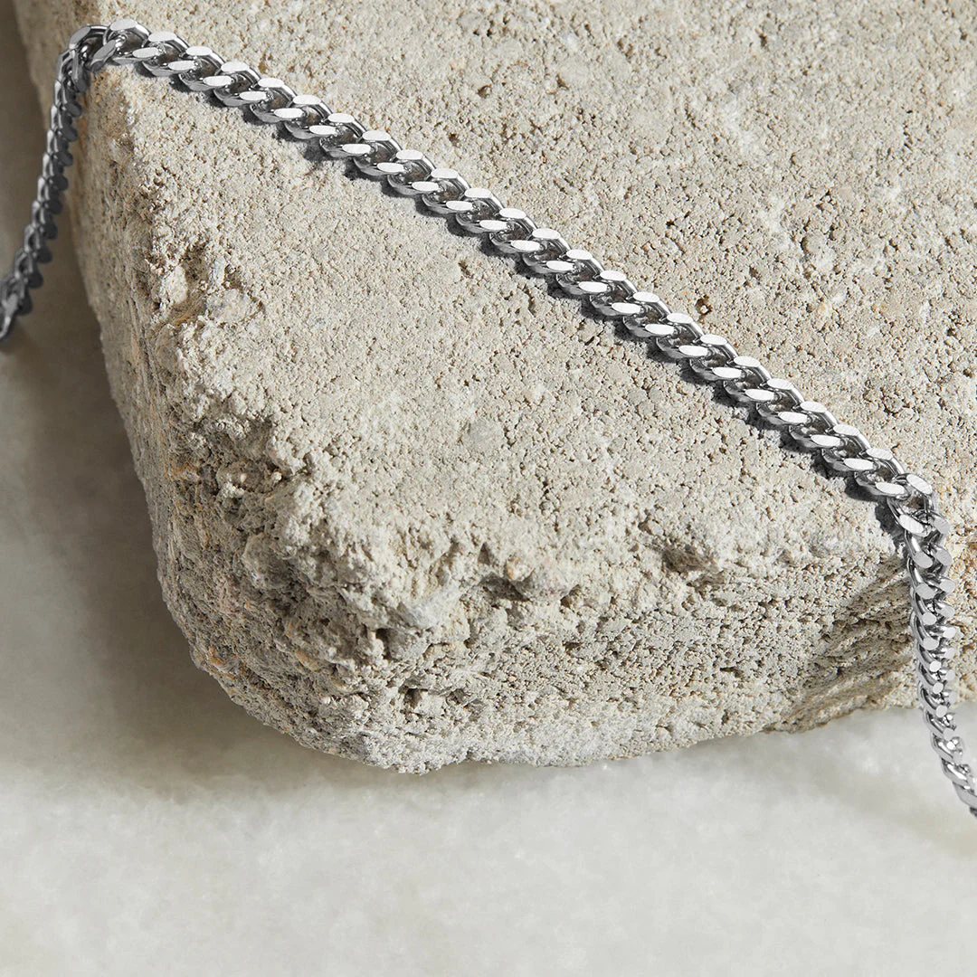 6mm Cuban Chain Necklace - Image 6