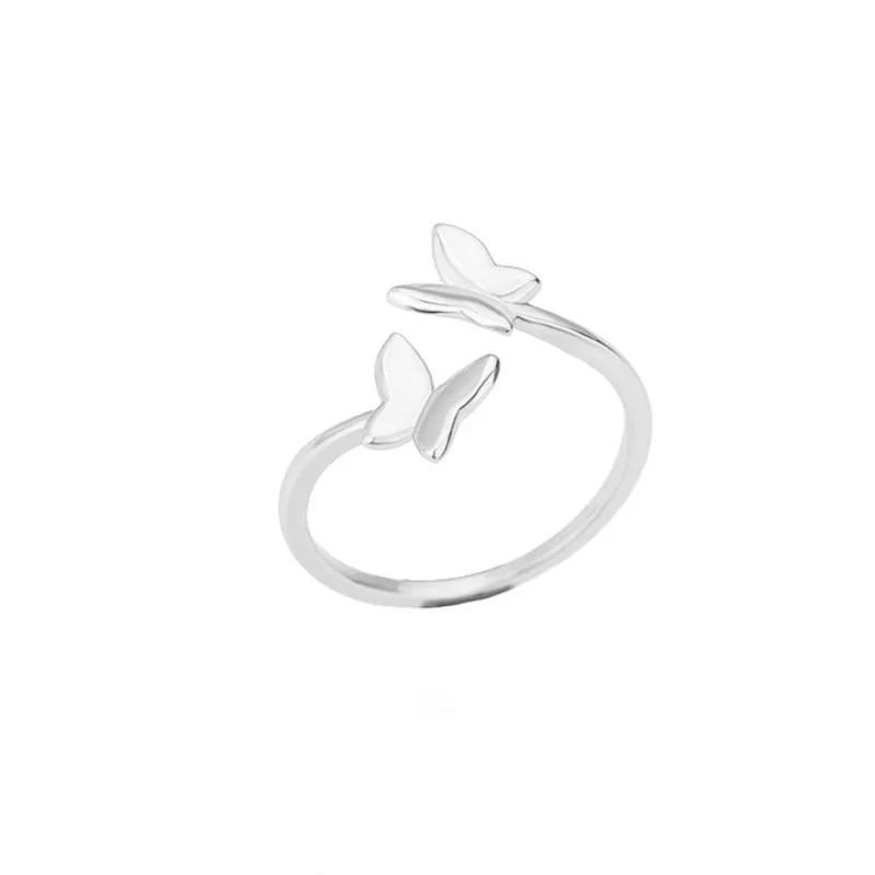 Adjustable Butterfly Ring - Image 7