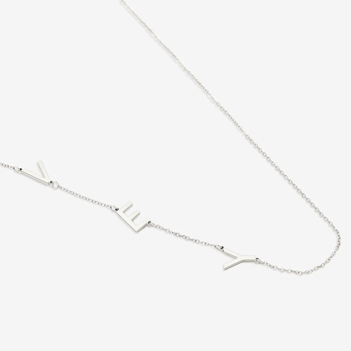 Asymmetrical Initials Necklace - Image 12