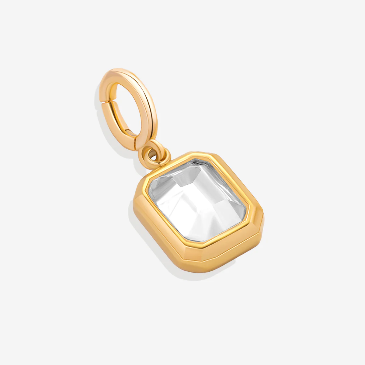 Baguette Birthstone Charm - Image 3