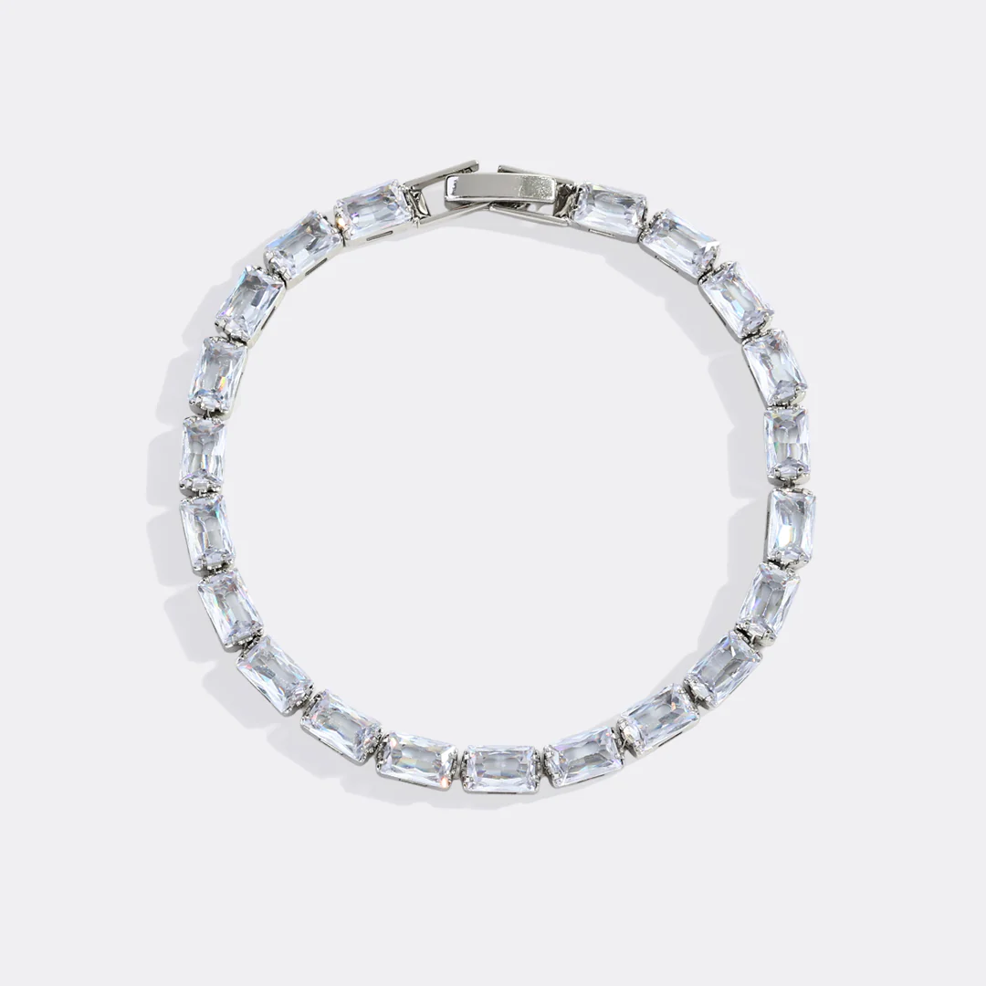 Baguette Tennis Bracelet - Image 4