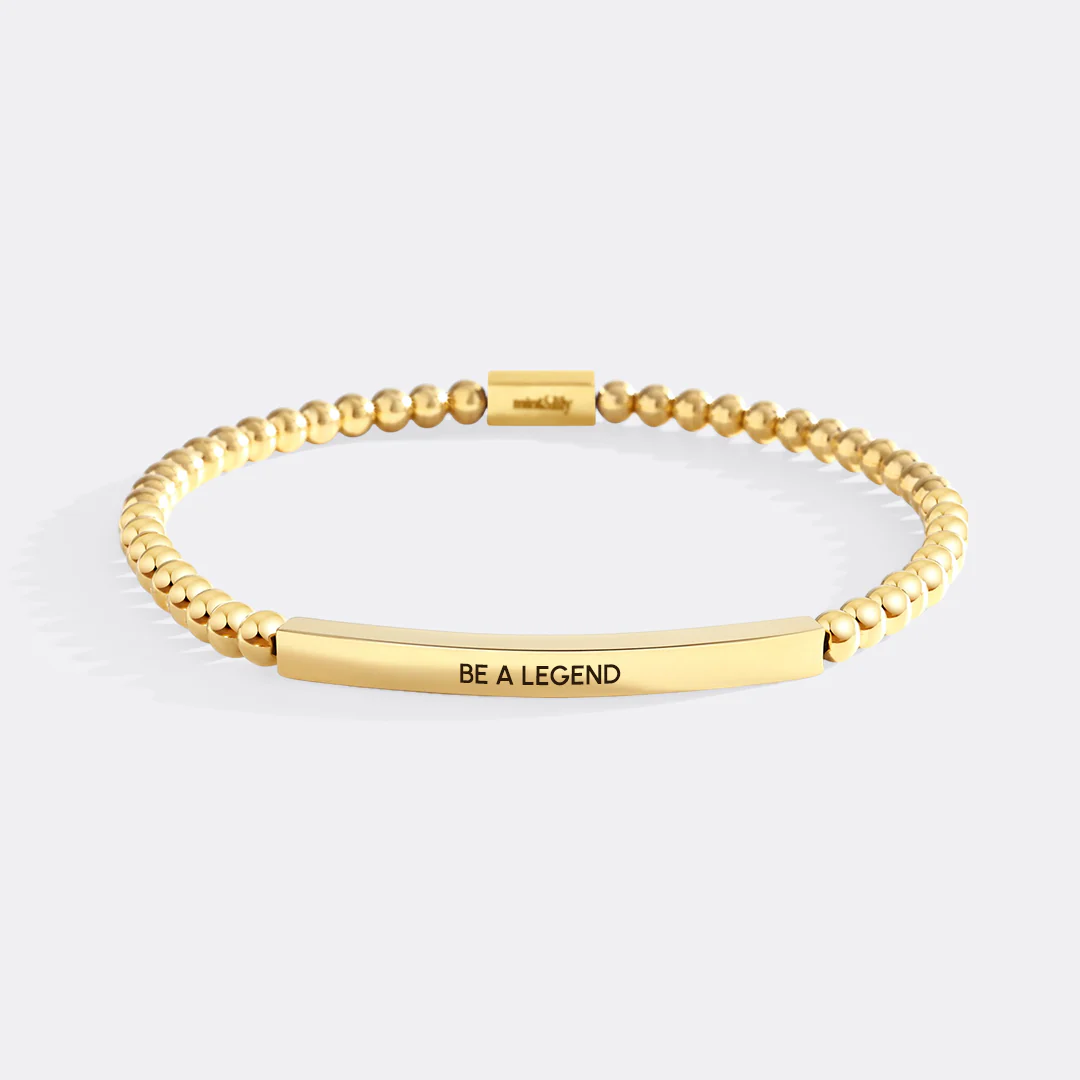 Be a Legend Beaded Inspire Bracelet - Image 2