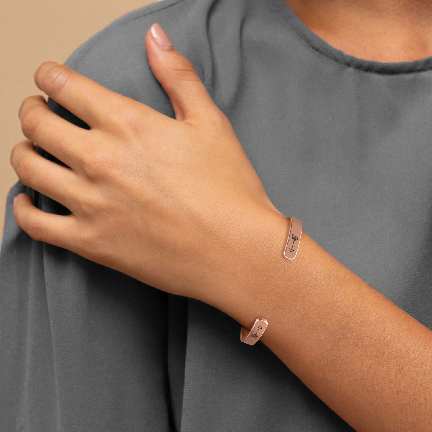 Be Brave. Be Strong. Be Badass. Personalizable Cuff Bracelet - Image 25