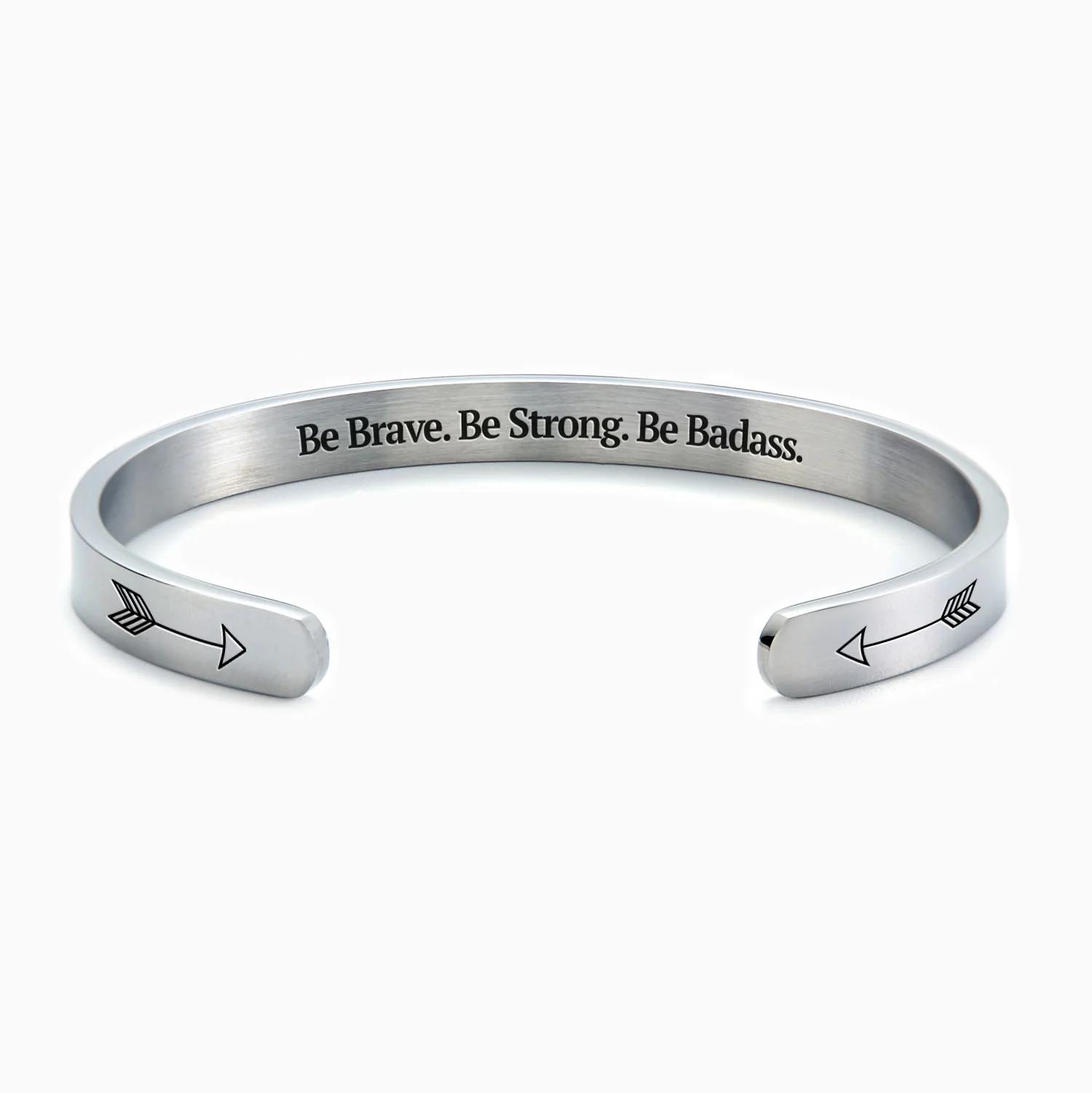 Be Brave. Be Strong. Be Badass. Personalizable Cuff Bracelet - Image 31