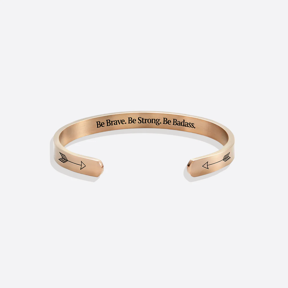Be Brave. Be Strong. Be Badass. Personalizable Cuff Bracelet - Image 33