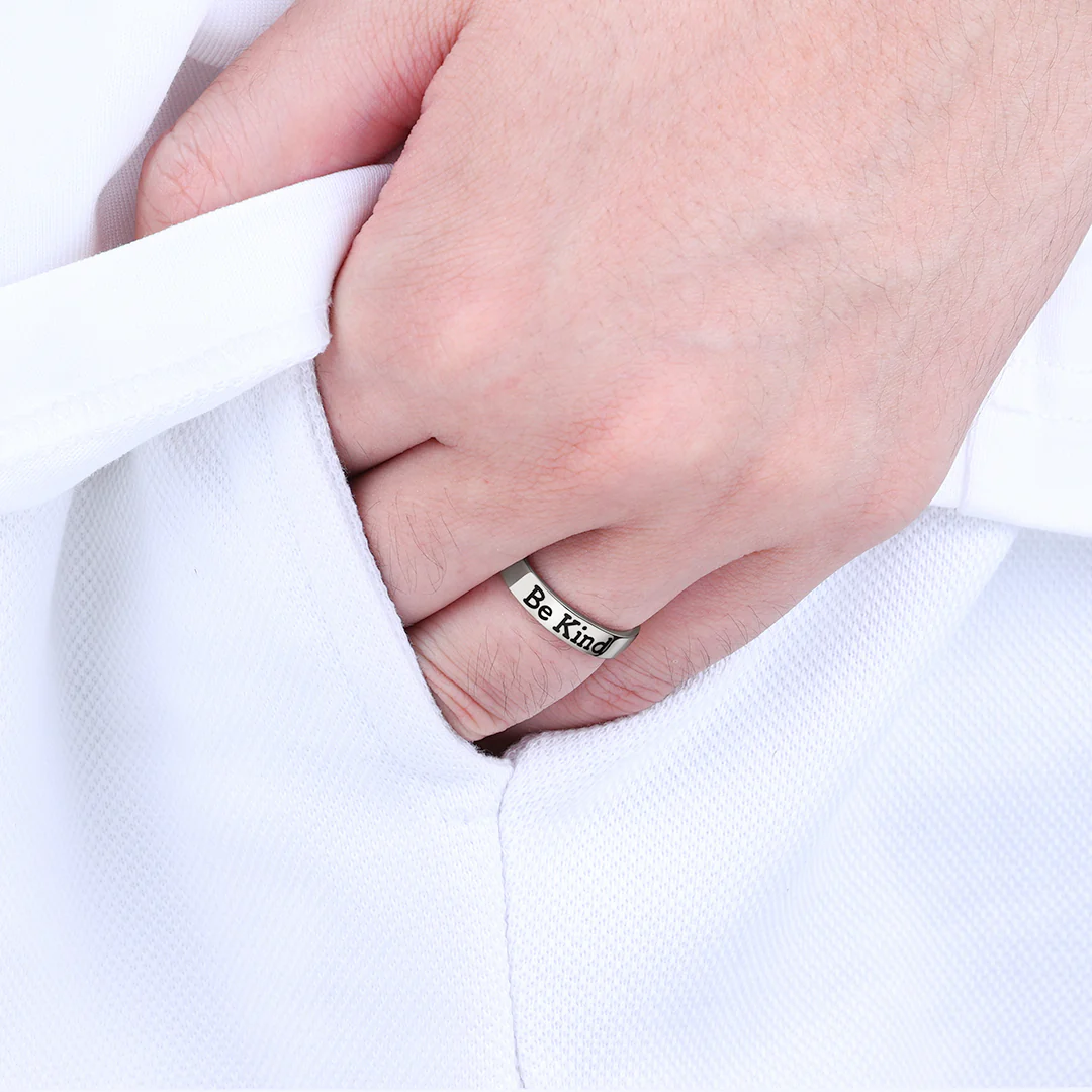 Be Kind Mantra Ring - Image 19
