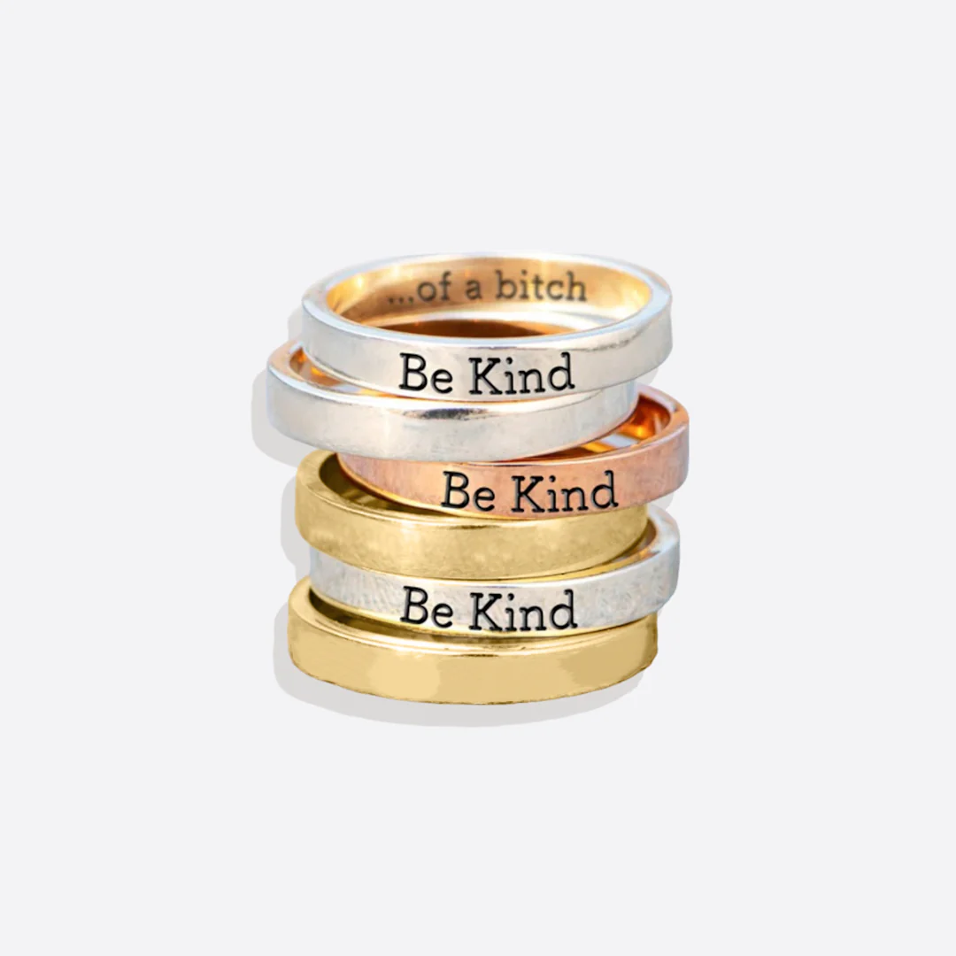 Be Kind Mantra Ring - Image 6