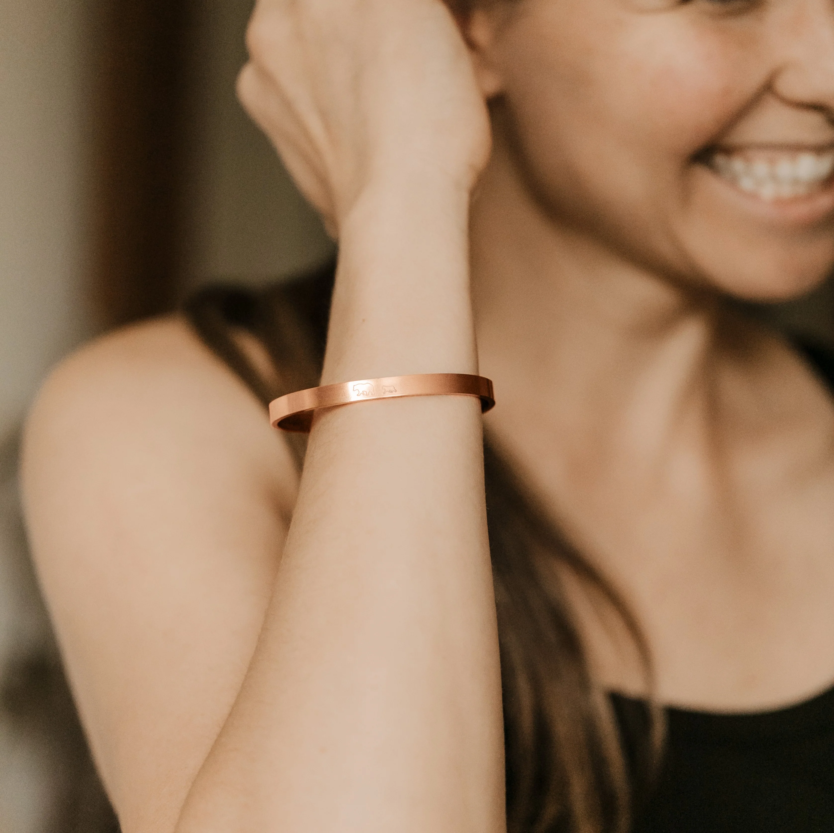 Beautiful Girl You Can Do Hard Things Personalizable Cuff Bracelet - Image 17