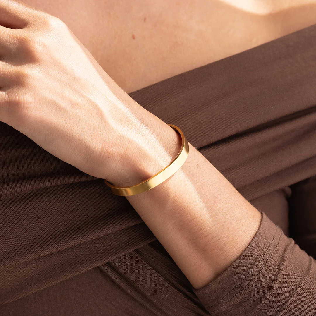 Beautiful Girl You Can Do Hard Things Personalizable Cuff Bracelet - Image 34