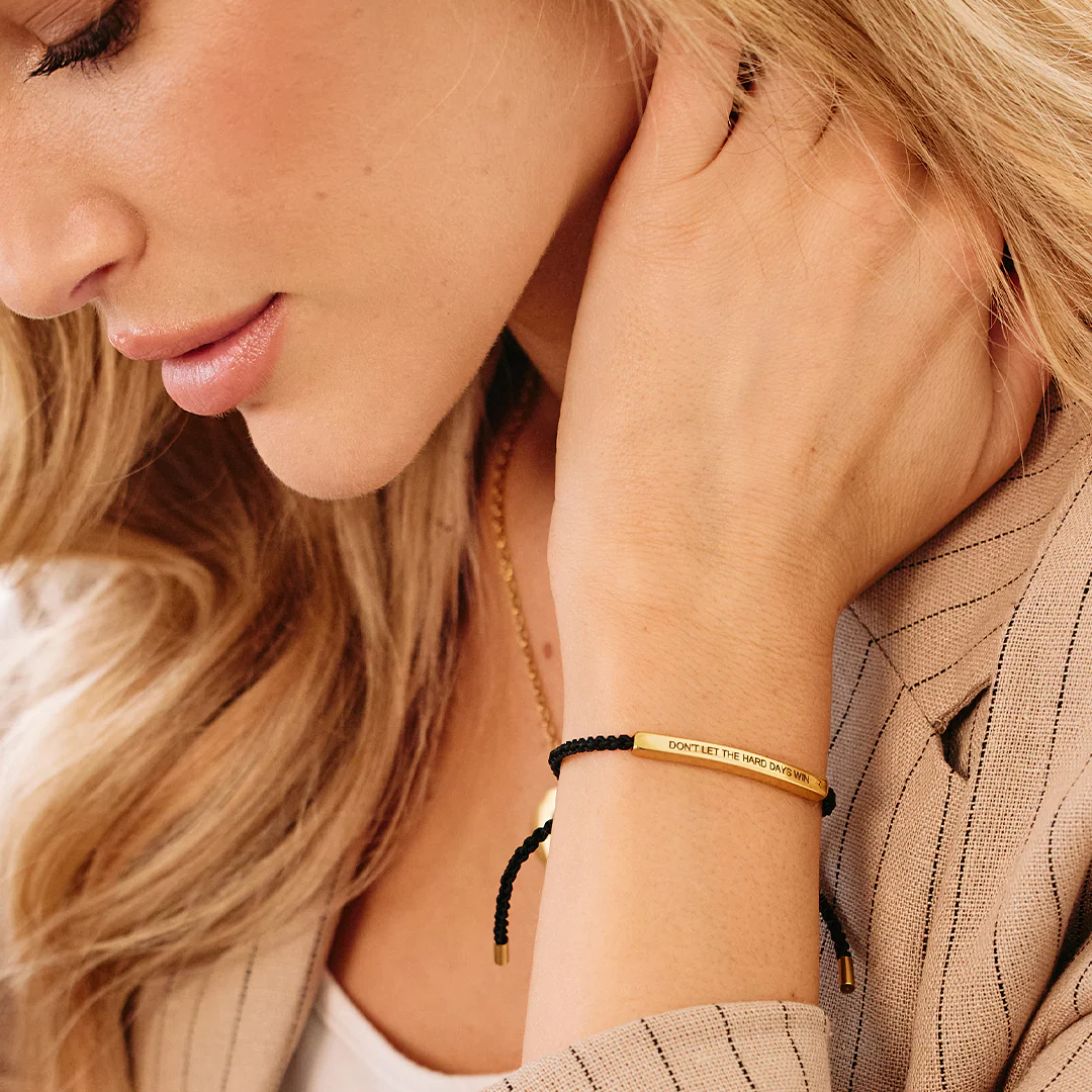 Don't Let The Hard Days Win Inspire Bracelet - Image 46