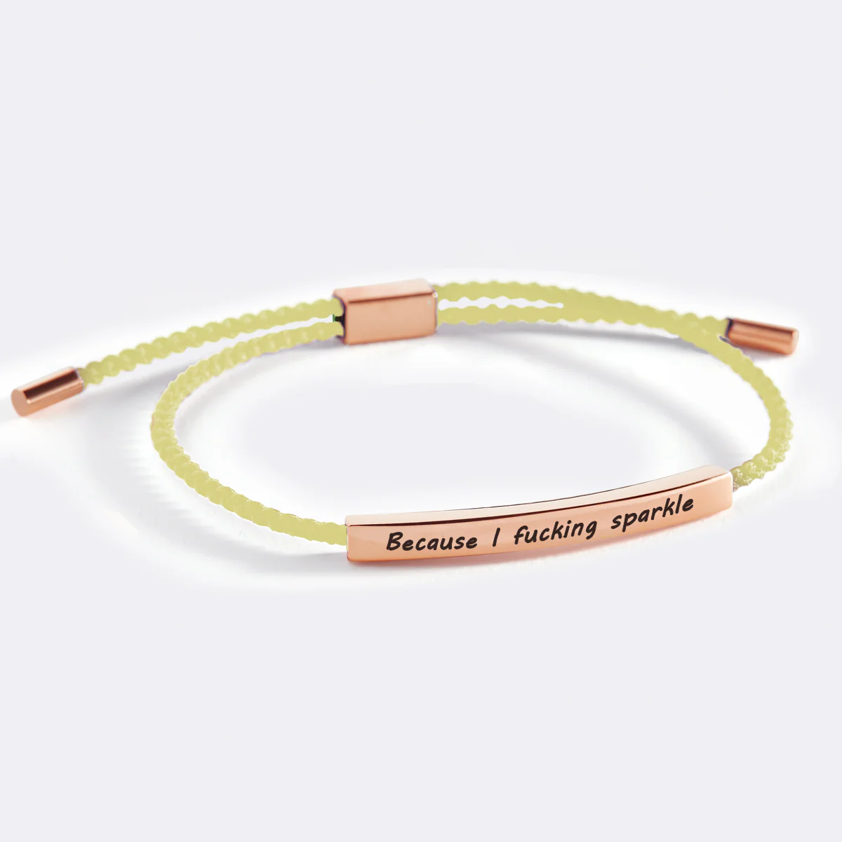 Because I F♥cking Sparkle Inspire Bracelet - Image 85