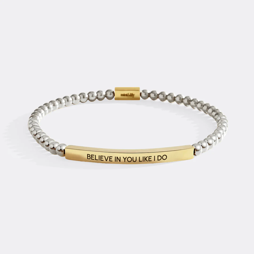 Believe in You Like I Do Beaded Inspire Bracelet - Image 11