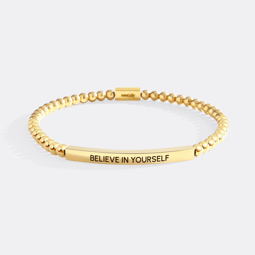 Believe in Yourself Beaded Inspire Bracelet - Image 15