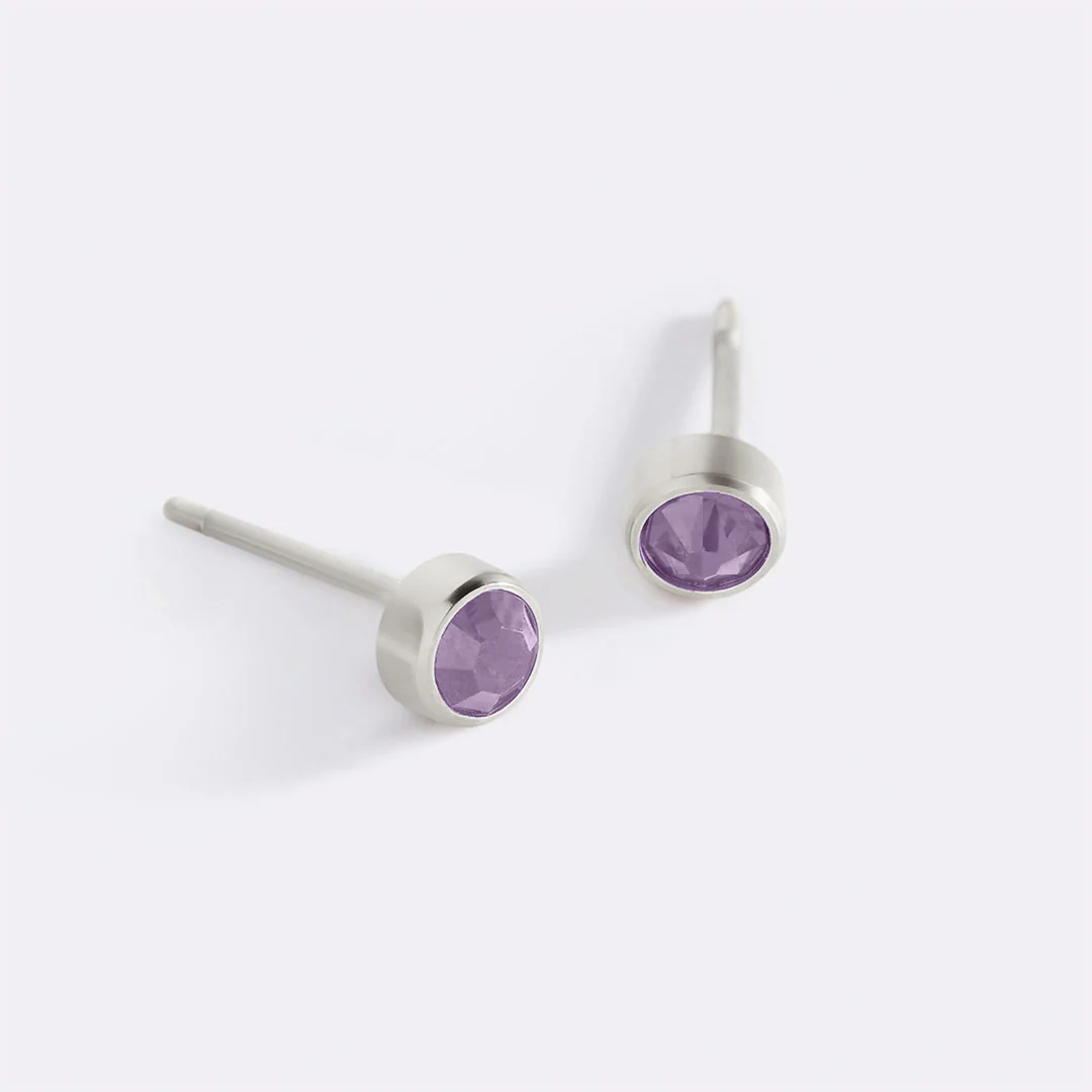 Birthstone Bezel Studs - Image 102