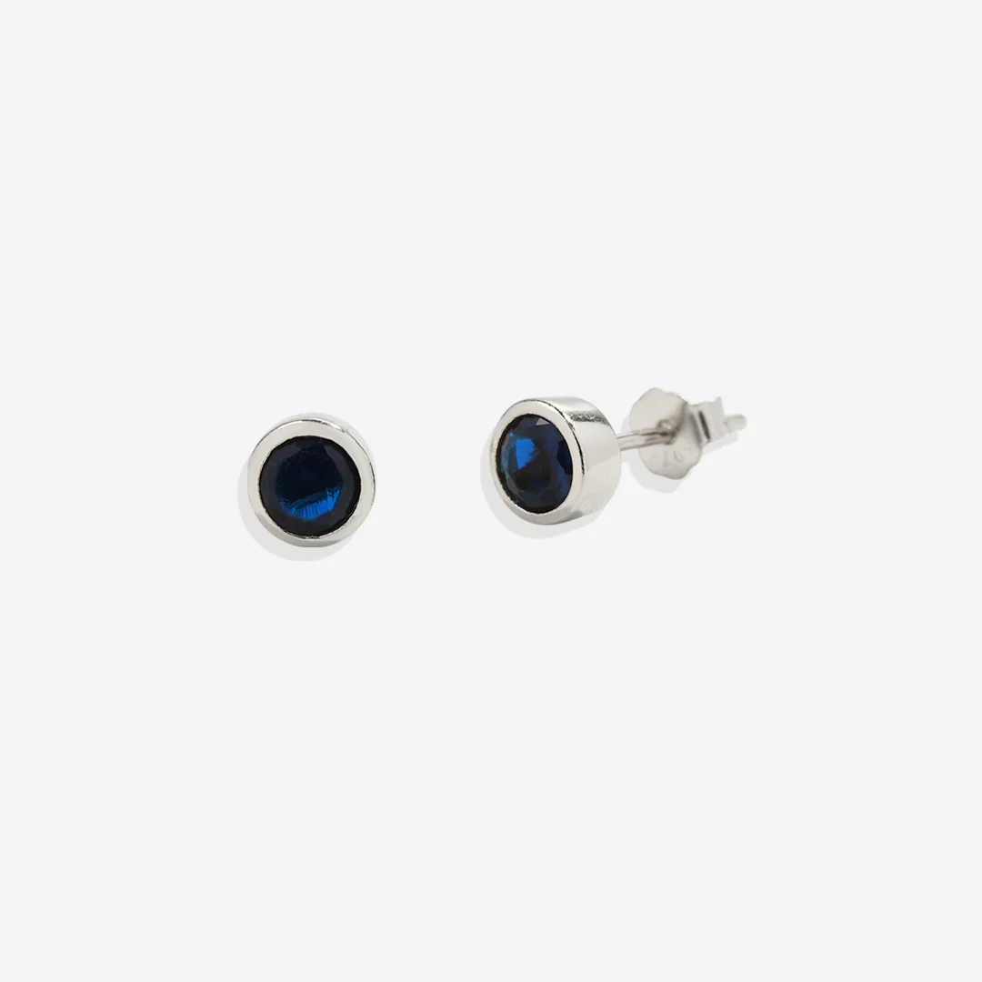 Birthstone Bezel Studs - Image 33