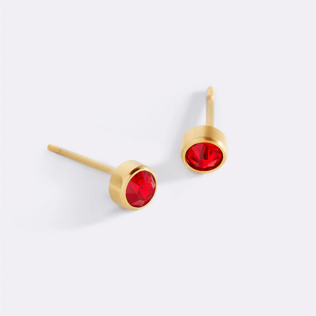 Birthstone Bezel Studs - Image 41