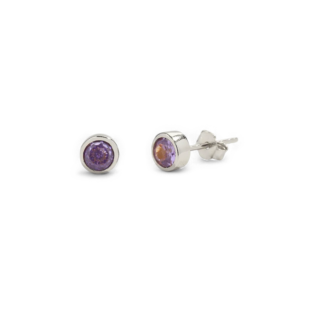 Birthstone Bezel Studs - Image 71