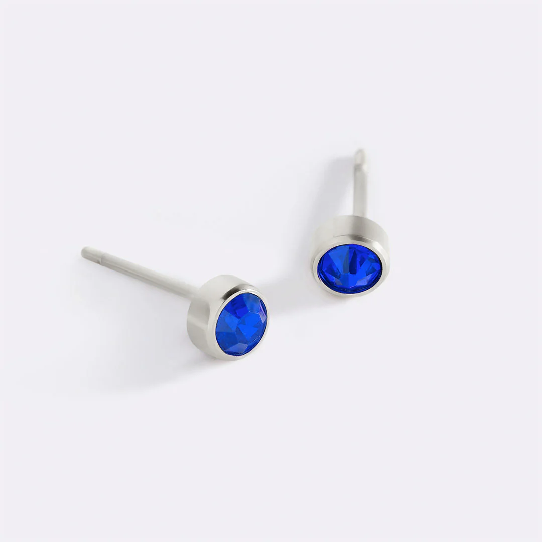 Birthstone Bezel Studs - Image 79