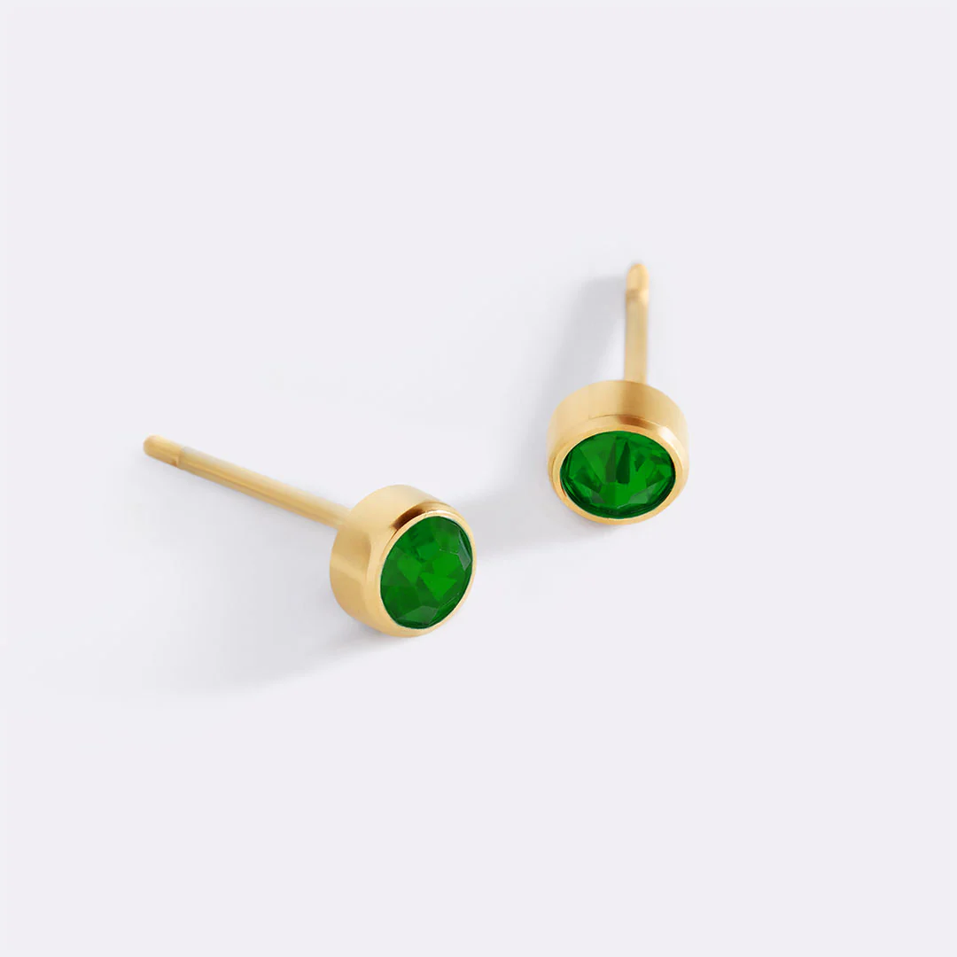 Birthstone Bezel Studs - Image 96