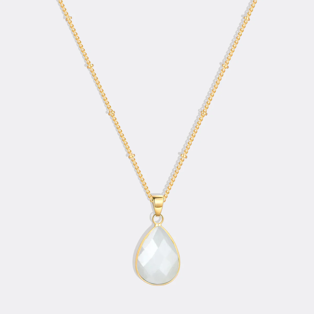 Birthstone Drop Pendant Necklace - Image 41