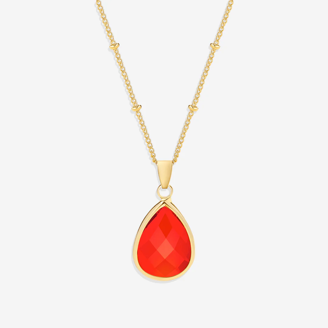 Birthstone Drop Pendant Necklace - Image 49