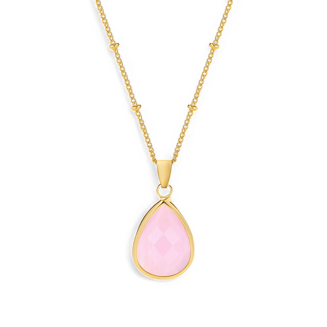 Birthstone Drop Pendant Necklace - Image 52