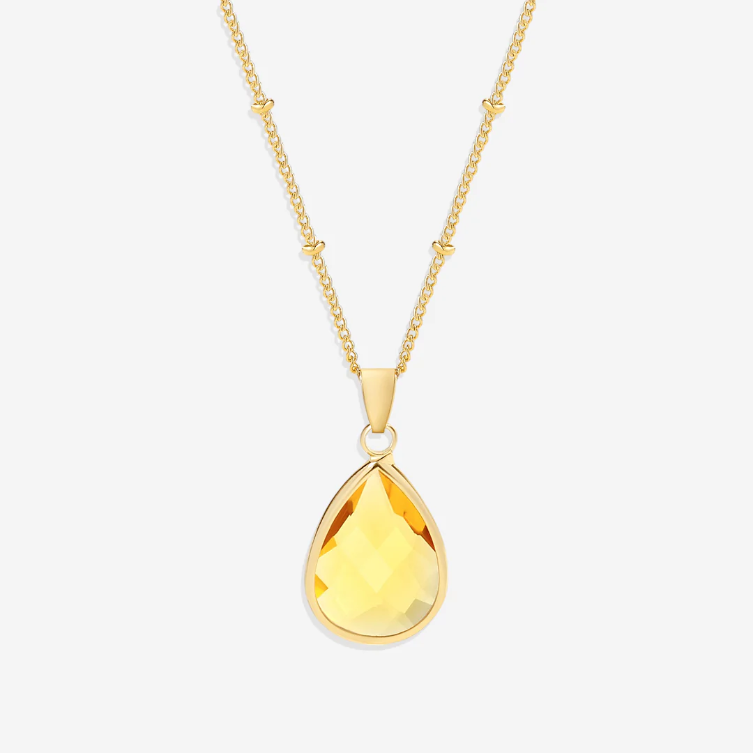 Birthstone Drop Pendant Necklace - Image 53