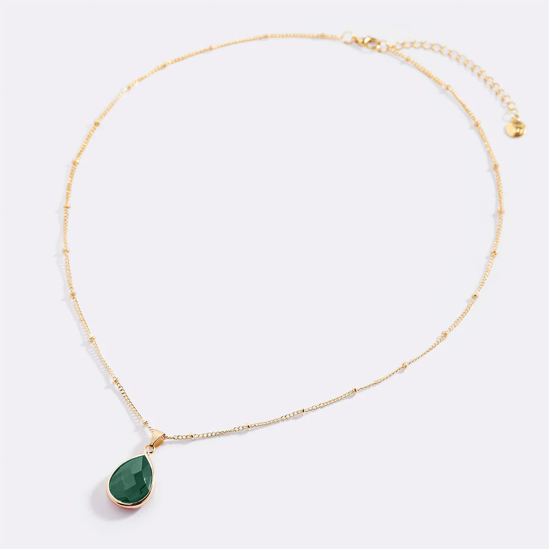 Birthstone Drop Pendant Necklace - Image 72