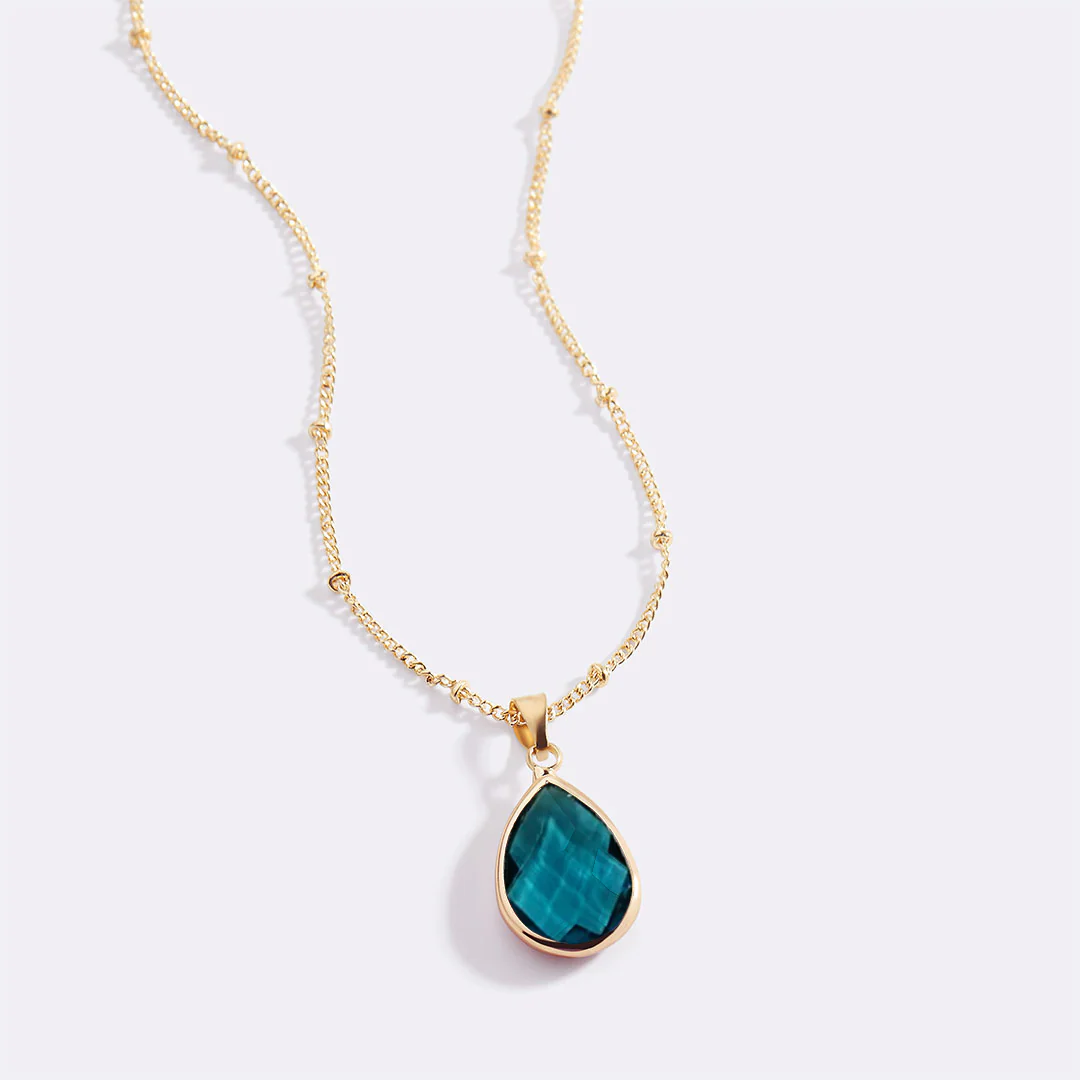 Birthstone Drop Pendant Necklace - Image 93