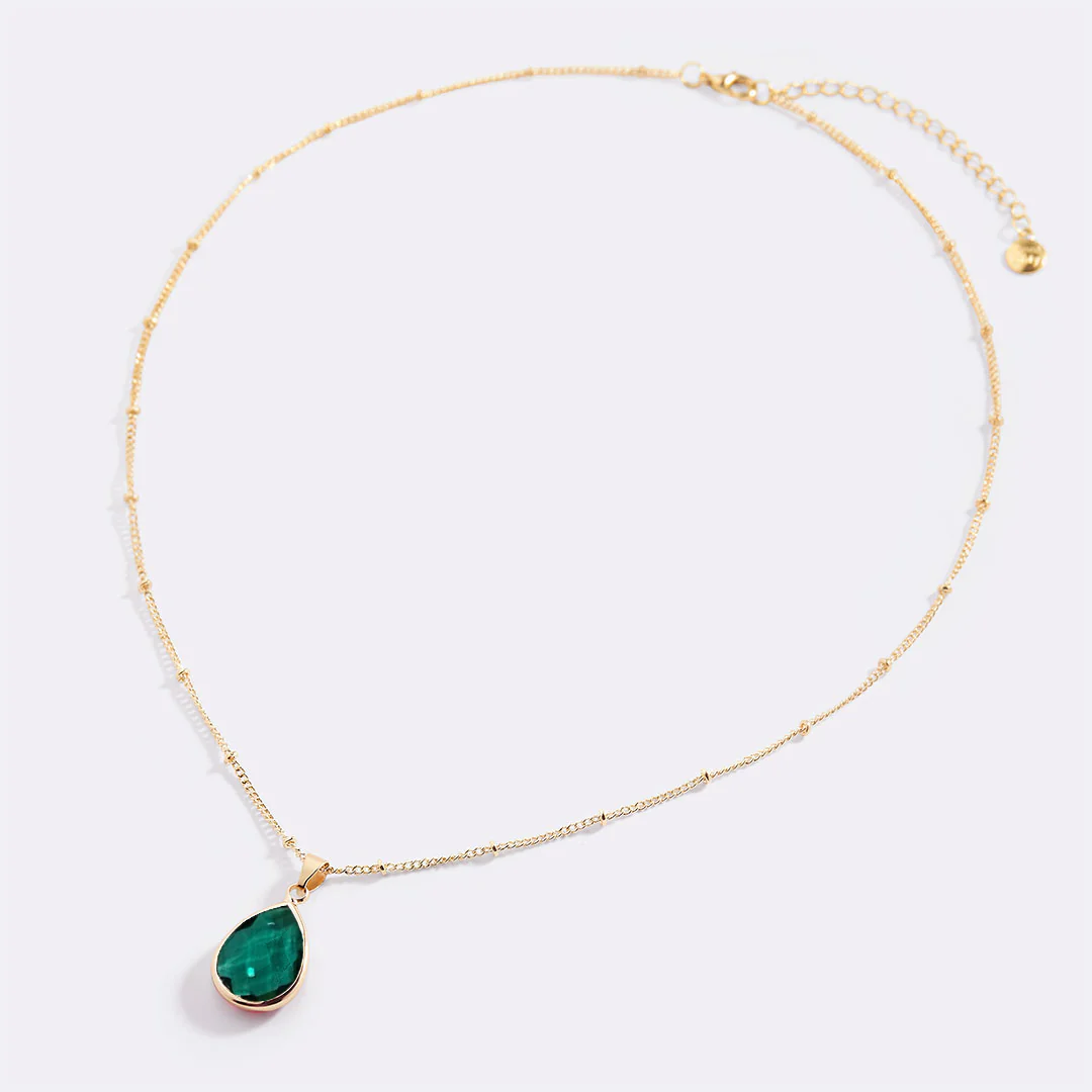 Birthstone Drop Pendant Necklace - Image 96