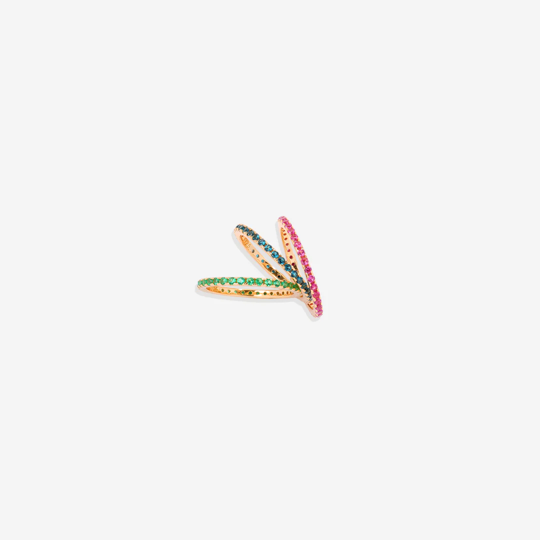 December Birthstone Eternity Stacking Ring - Image 14