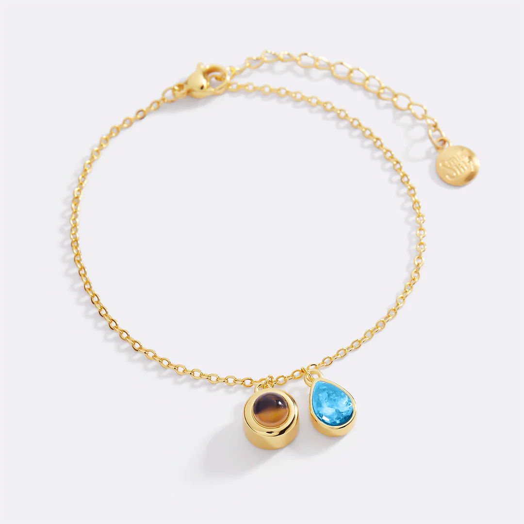 Birthstone Photo Bracelet - Image 95