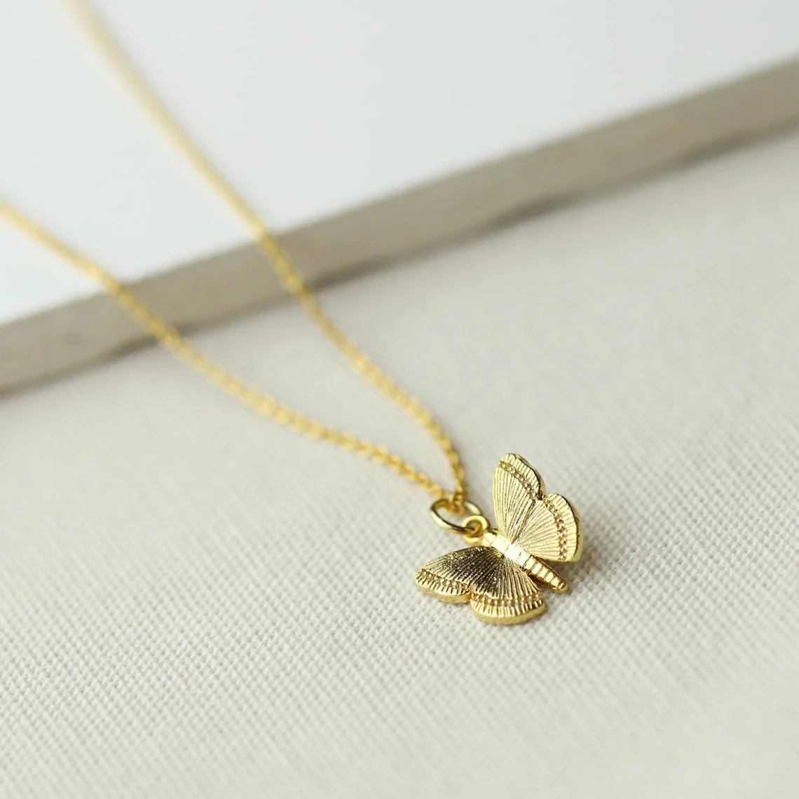 Butterfly Pendant Necklace - Image 5