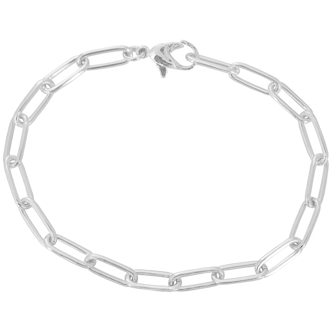 Chunky Paperclip Chain Bracelet - Image 5