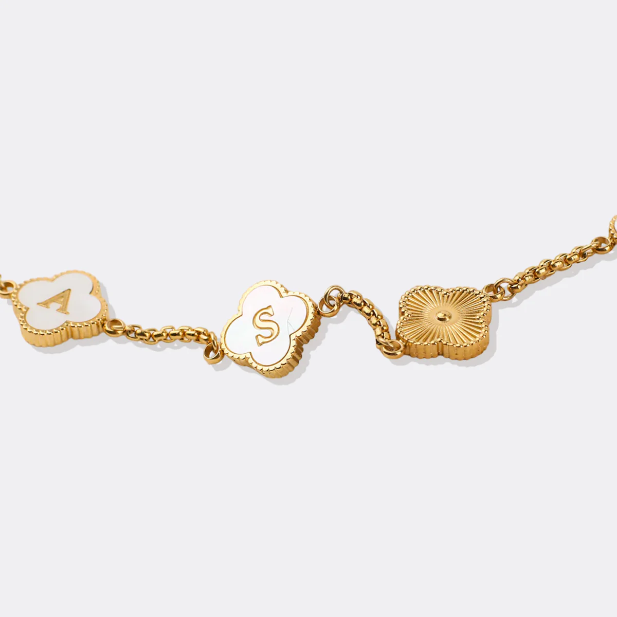 Clover Custom Name Necklace - Image 23