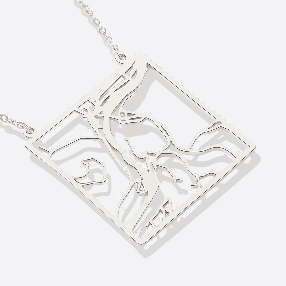 Custom Map Pendant Necklace - Image 22