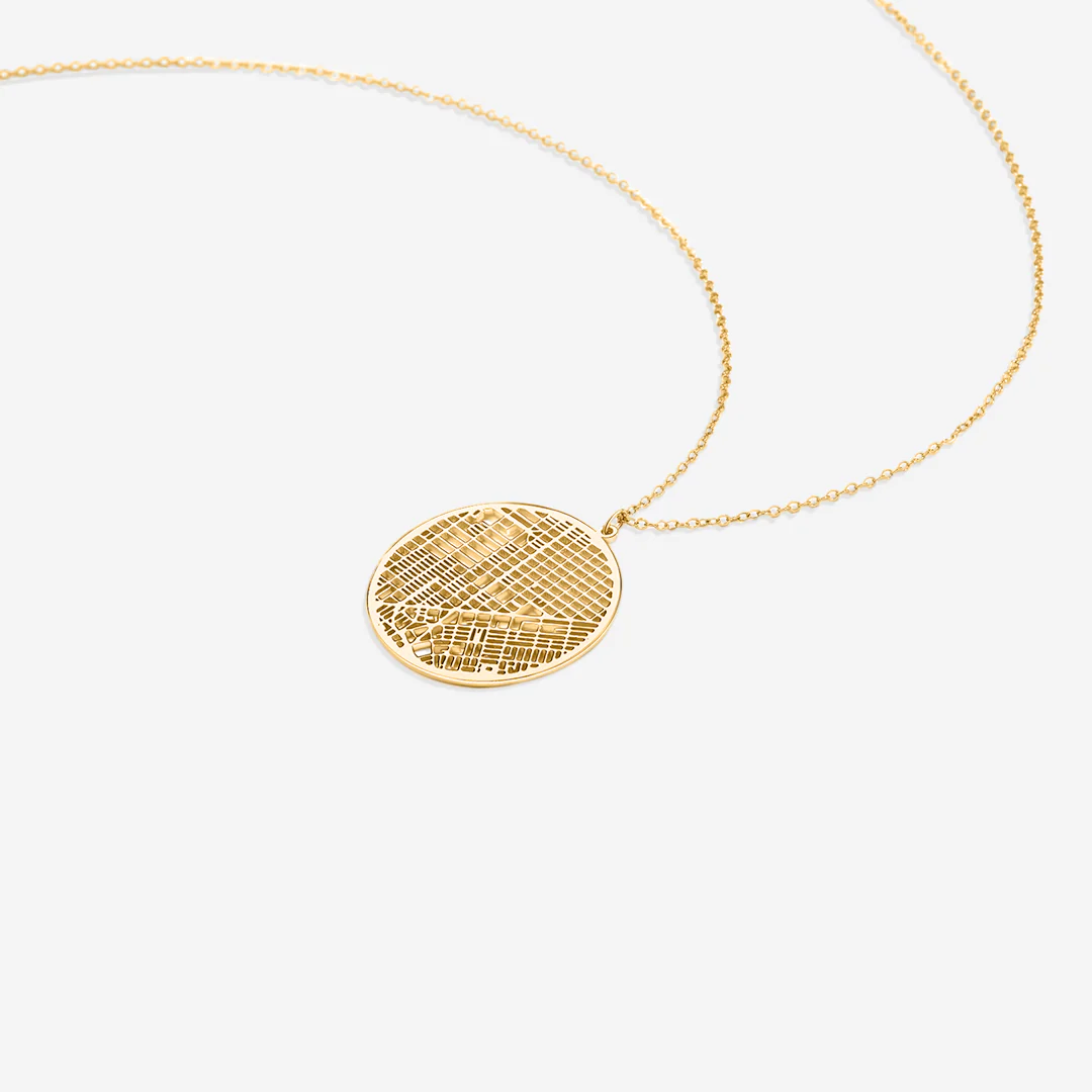 Custom Map Pendant Necklace - Image 56