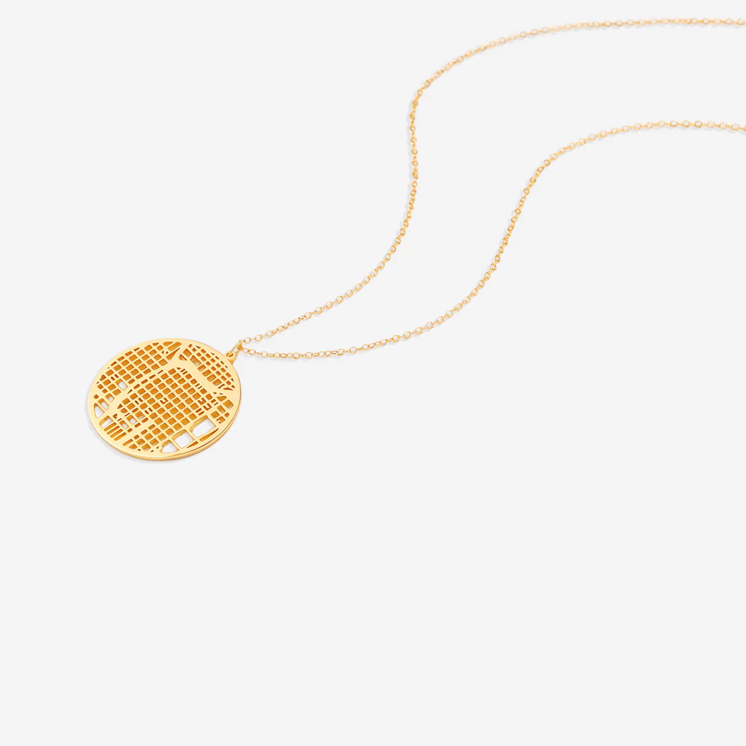 Custom Map Pendant Necklace - Image 58
