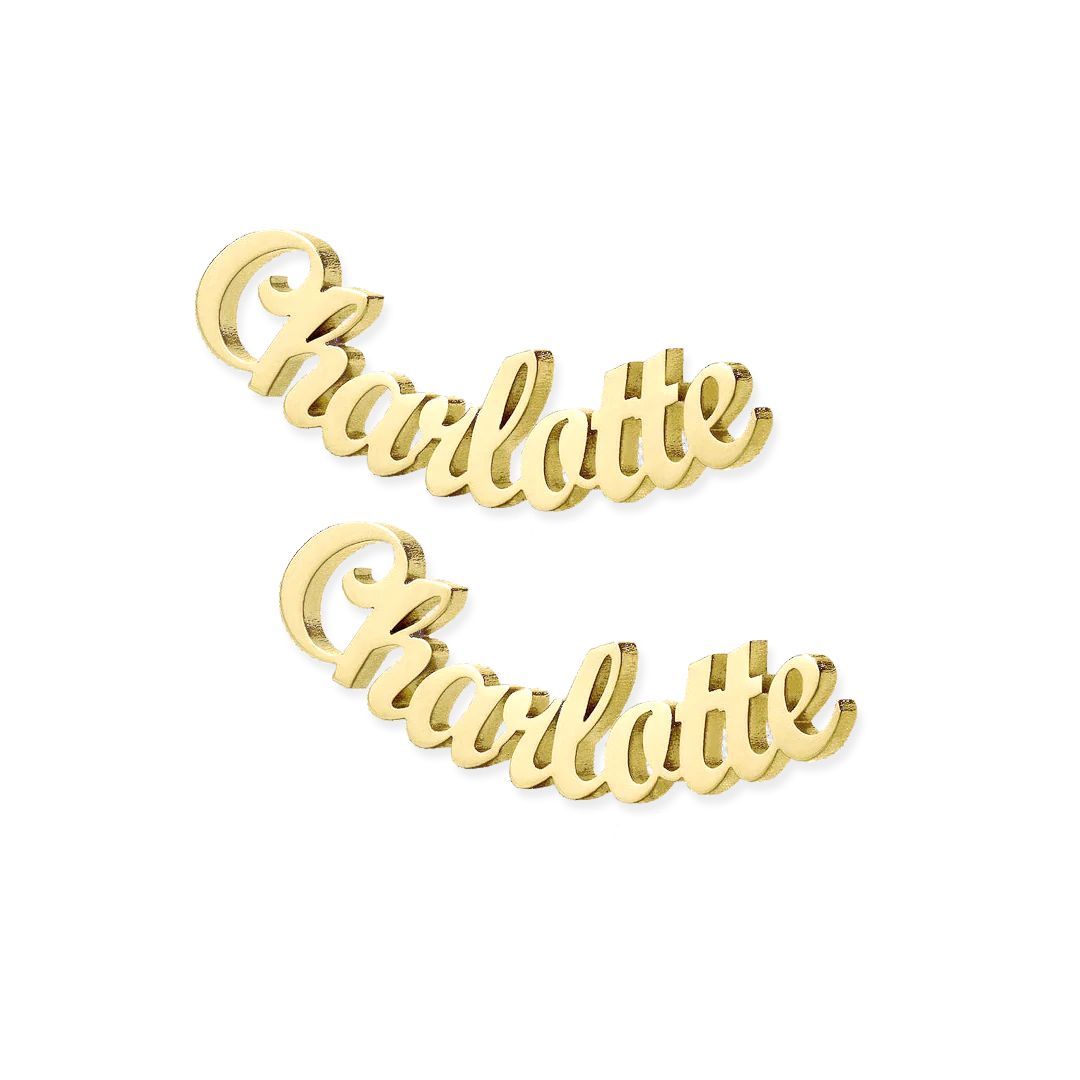 Custom Name Earrings - Image 10
