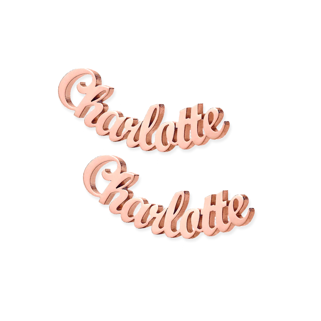 Custom Name Earrings - Image 15