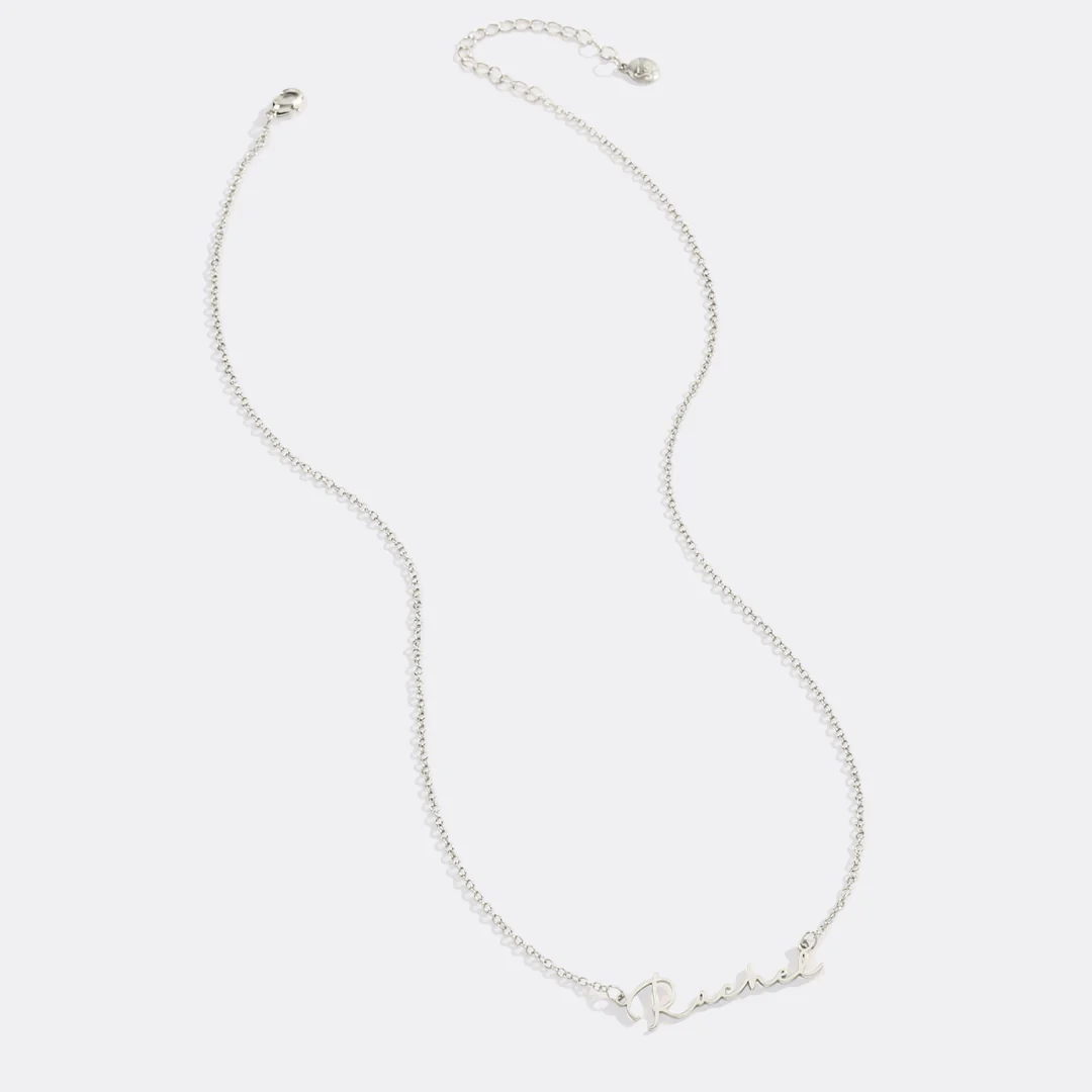 Classic Name Necklace - Image 6