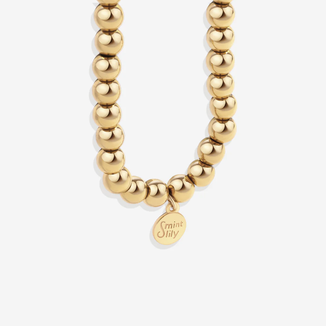 Custom Waterproof Gold Beaded Friendship Bracelet - Image 26