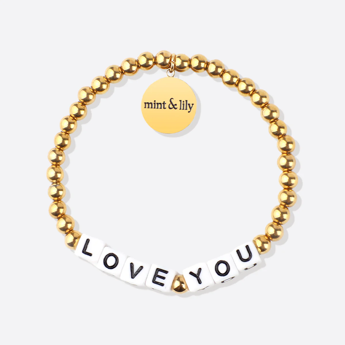 Custom Waterproof Gold Beaded Friendship Bracelet - Image 6