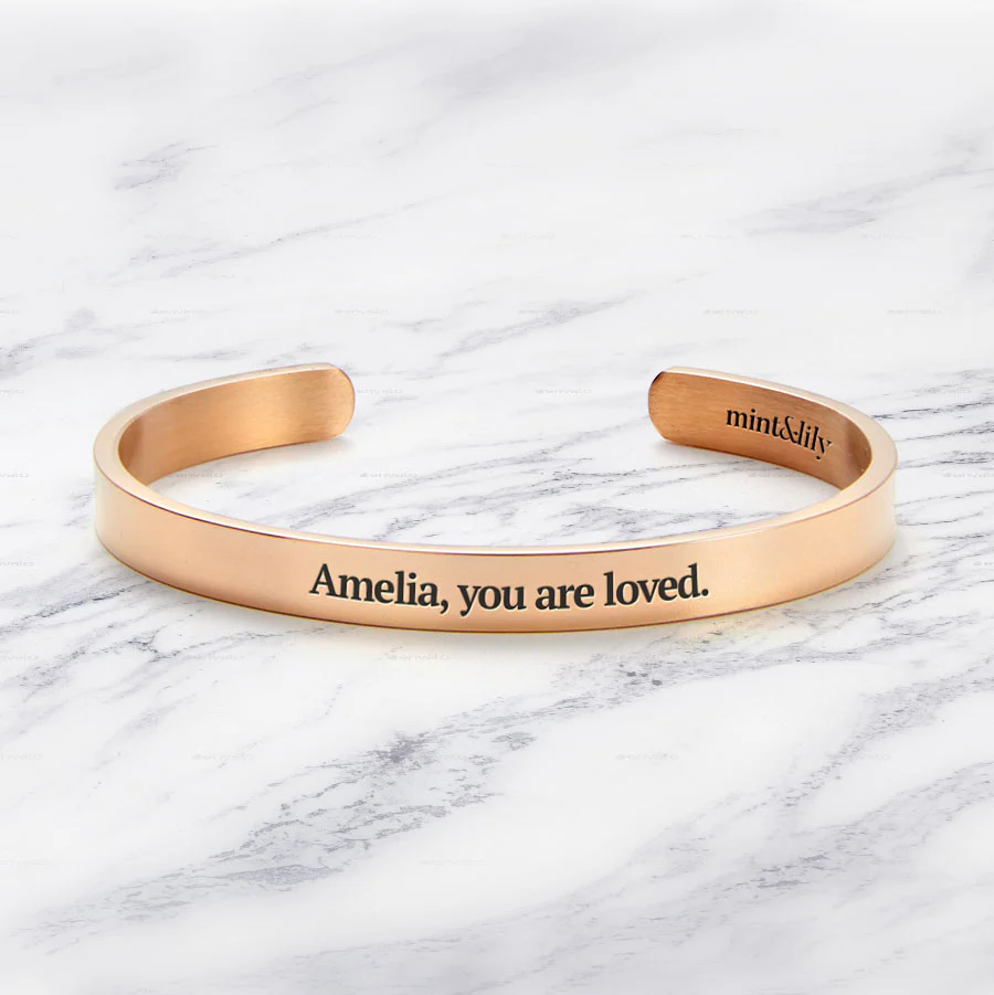 Customize Your Personalizable Cuff Bracelet - Image 11