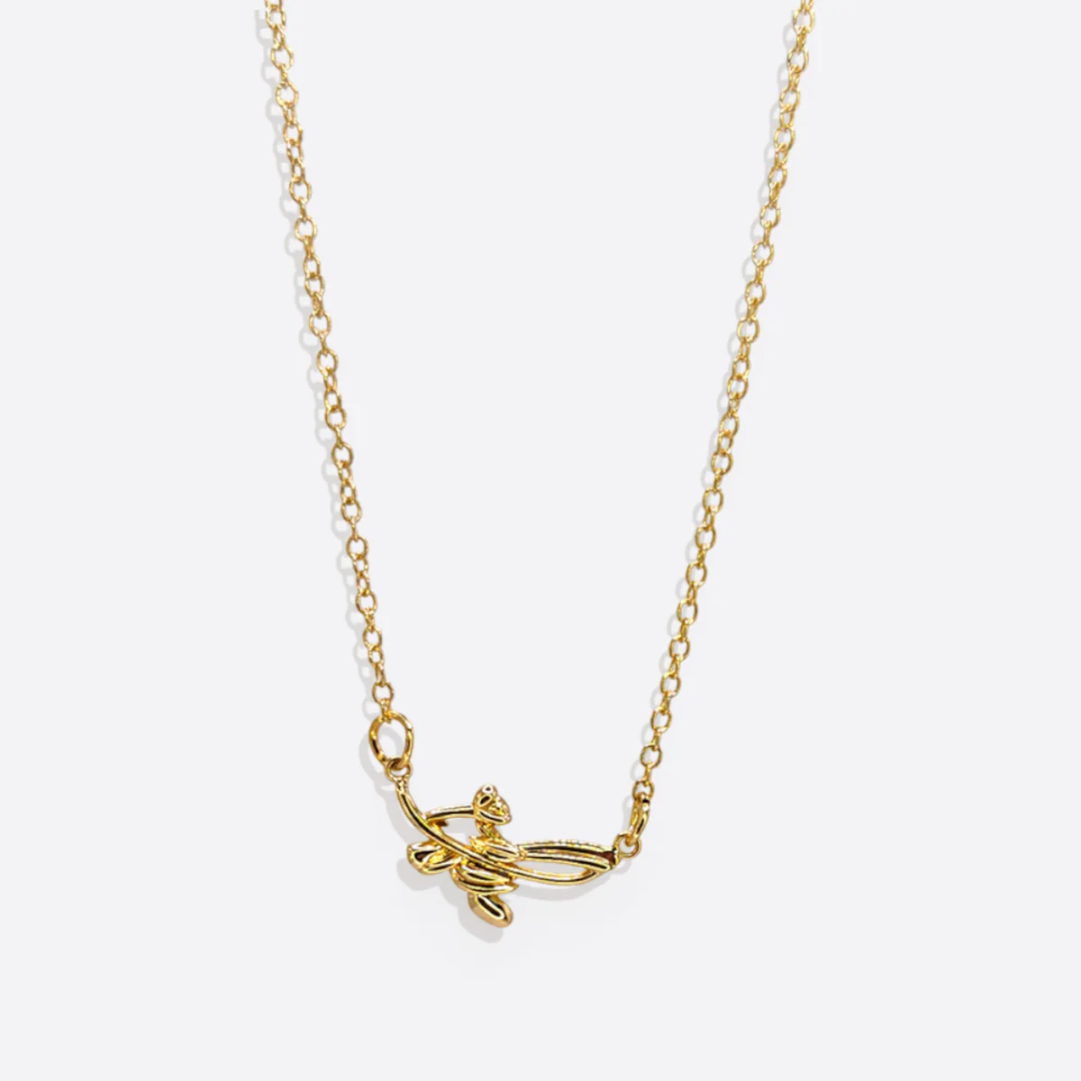 Dainty Birth Flower Necklace - Image 15