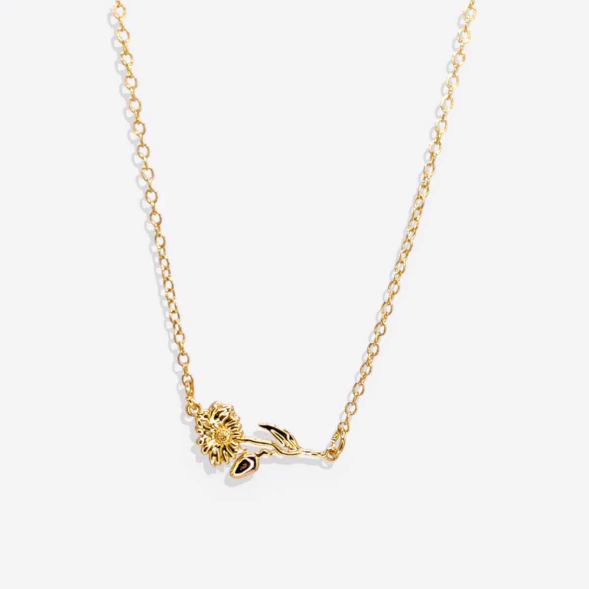 Dainty Birth Flower Necklace - Image 18