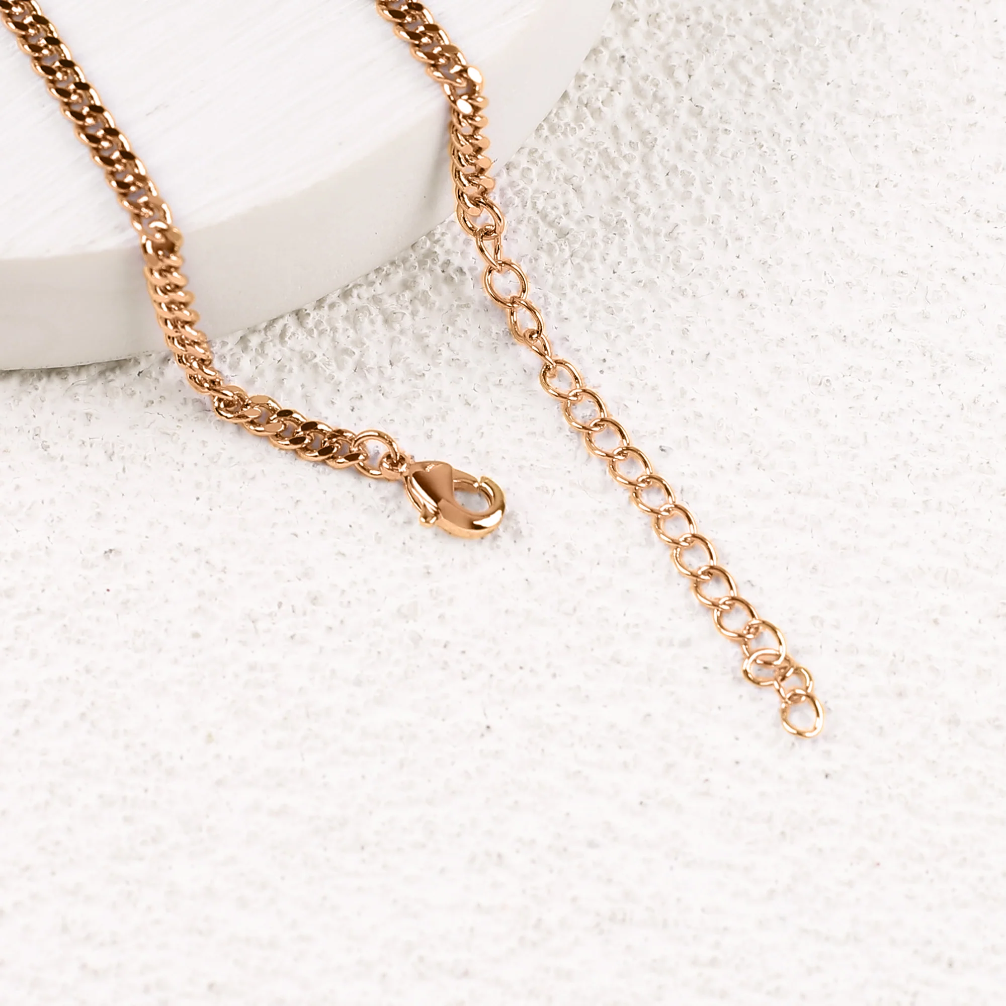 Dainty Cuban Link Chain Evil Eye Bracelet - Image 14